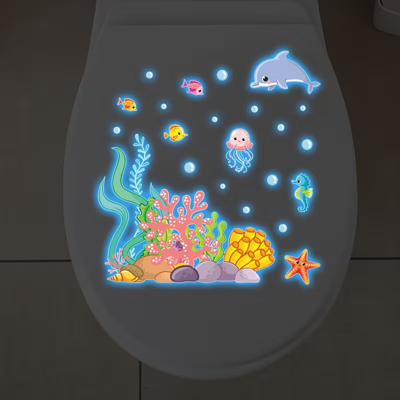 Glow-in-the-Dark Ocean Fish To - Jet Home Bathroom recensie en prijs