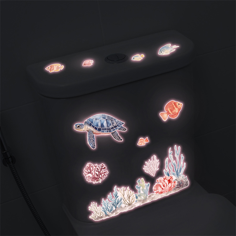 Glow-in-the-Dark Ocean Fish To - Jet Home Bathroom recensie en prijs