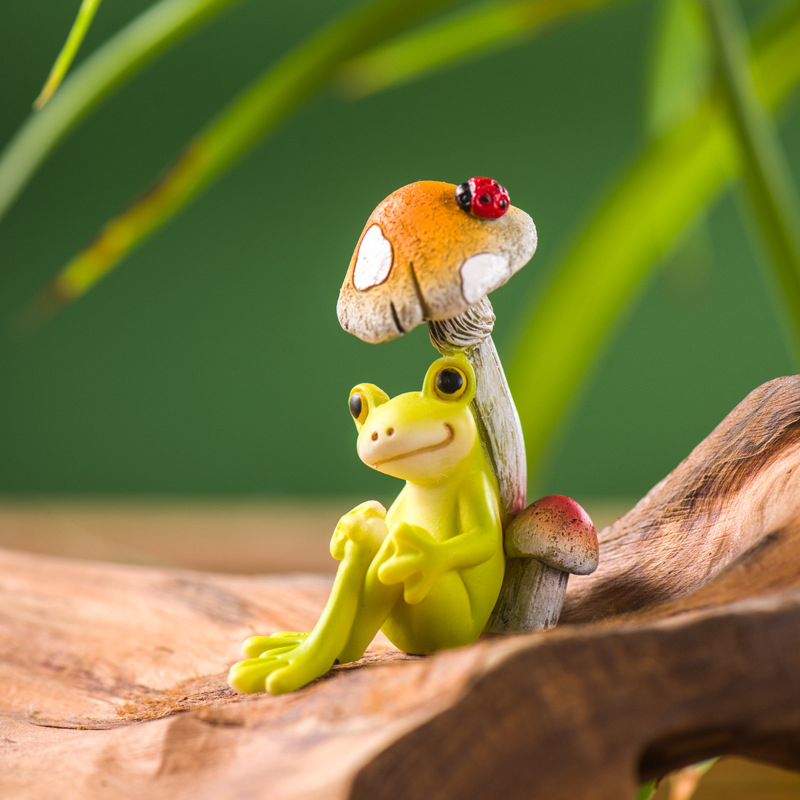 Resin Funny Frog Figurines For - Jet Home Bathroom recensie en prijs