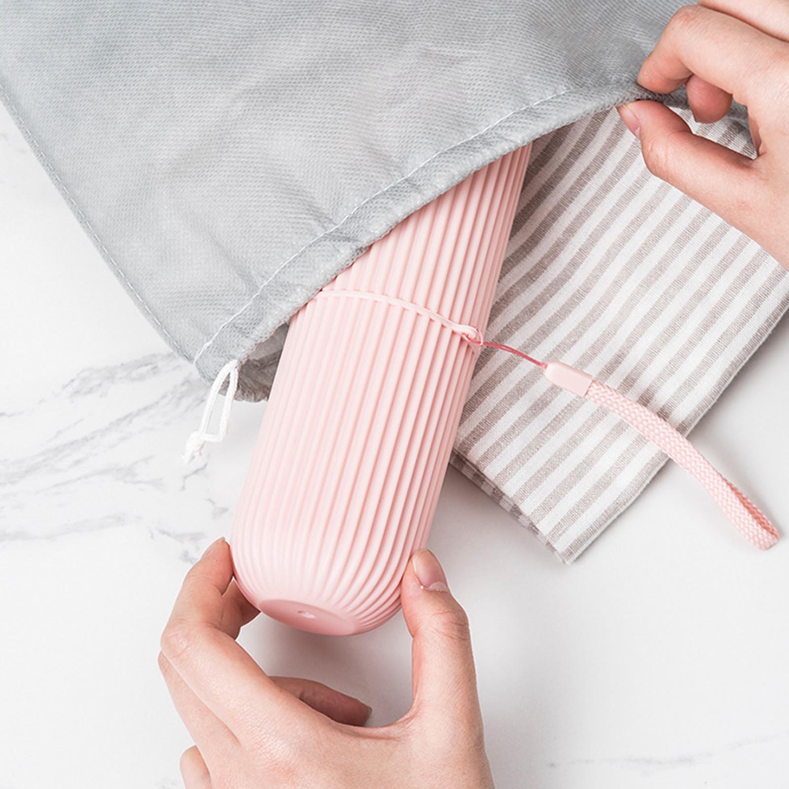 Pink Empty Travel Portable Too - Home Goods Bathroom Storage recensie en prijs