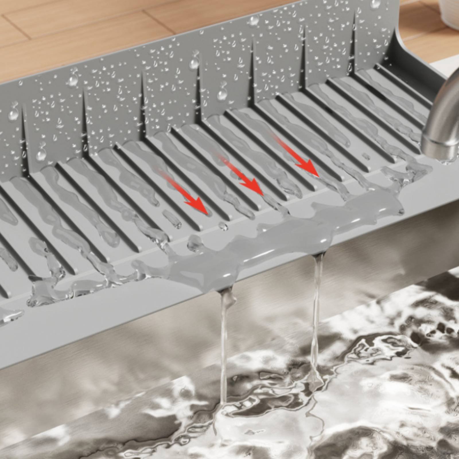 Silicone Sink Splash Guard Wat - Home Bathroom recensie en prijs
