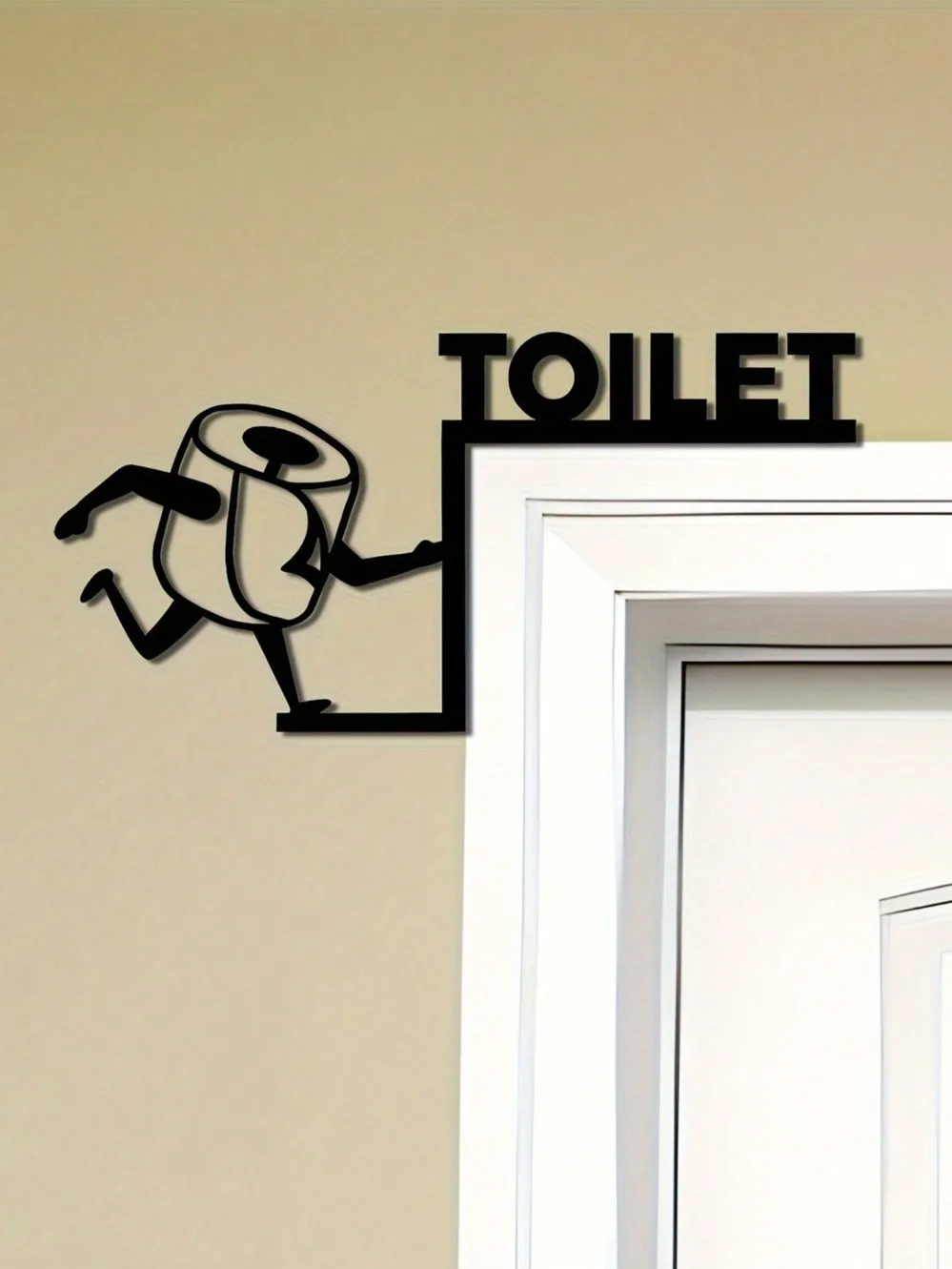 Humorous Toilet Paper Out Meta - Home Bathroom Door Signs recensie en prijs