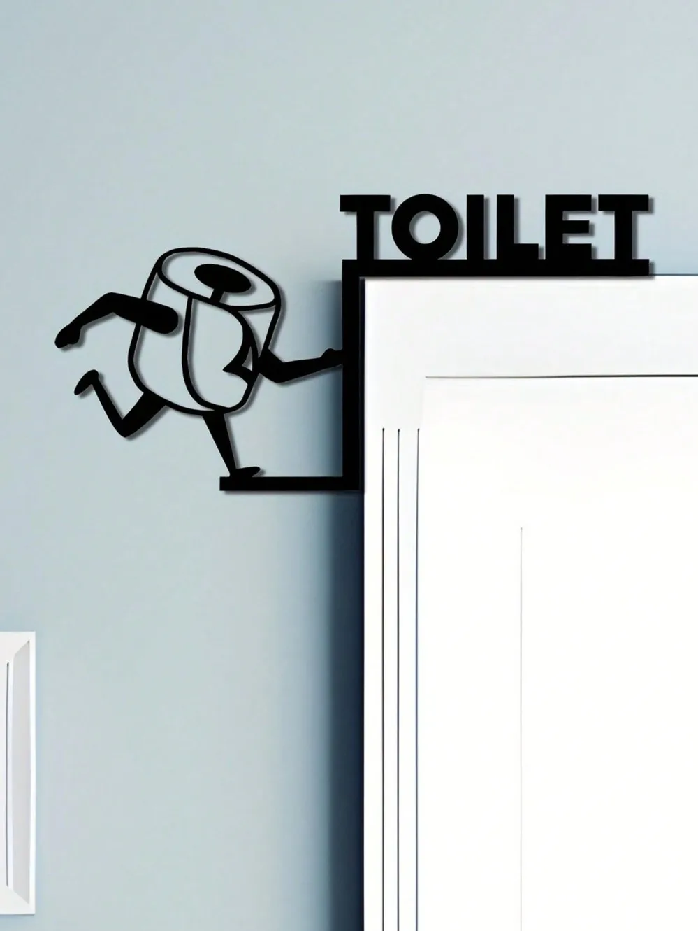 Humorous Toilet Paper Out Meta - Home Bathroom Door Signs recensie en prijs