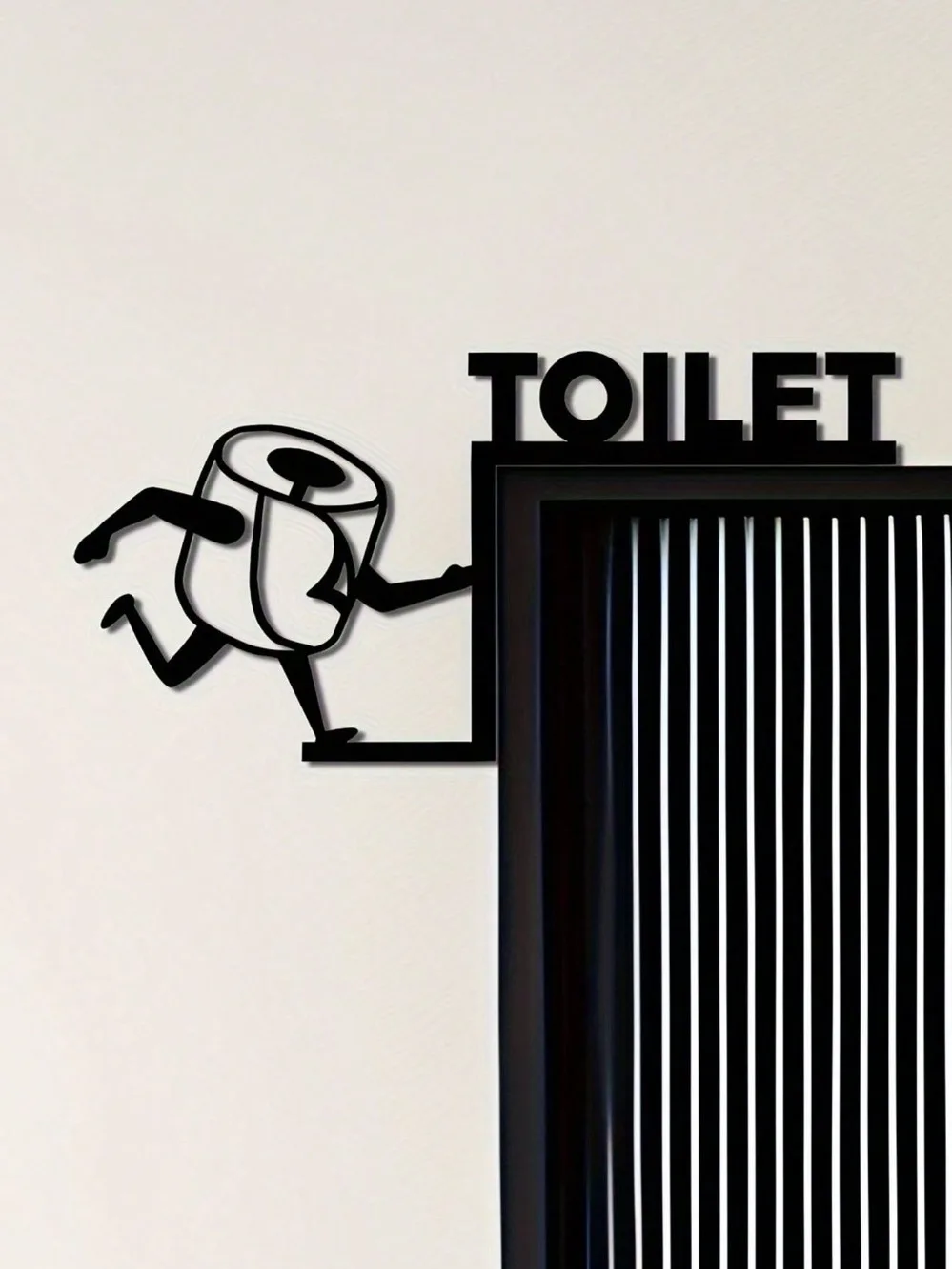 Humorous Toilet Paper Out Meta - Home Bathroom Door Signs recensie en prijs
