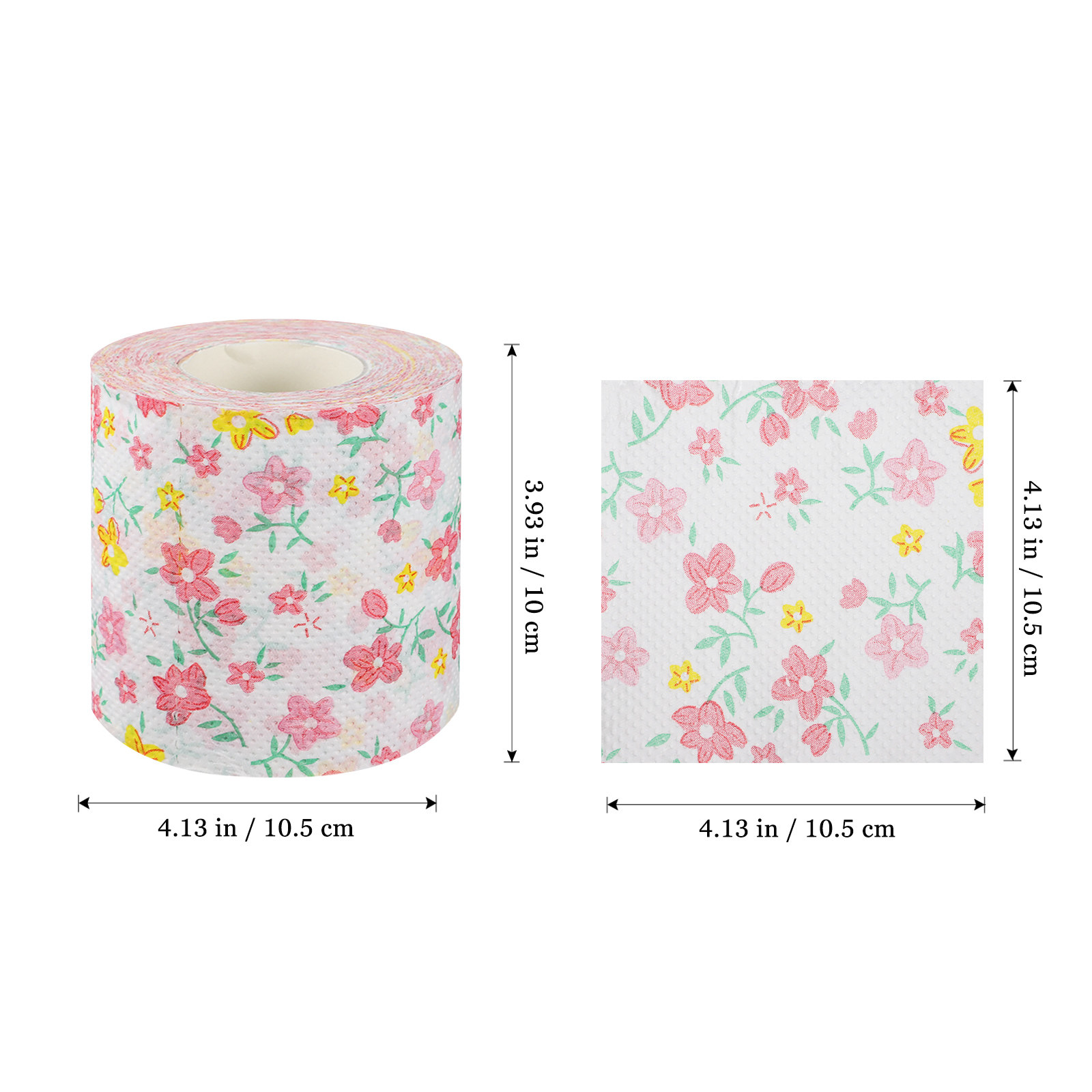 Floral Printed Toilet Tissue 2 - Home Bathroom Decor recensie en prijs