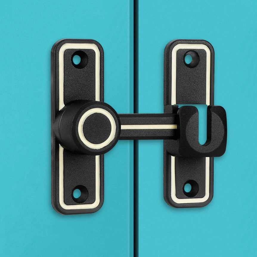 Black Luminous Barn Door Latch - Home Bathroom Lock recensie en prijs