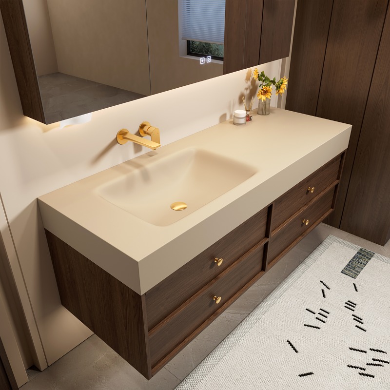 Modern Luxury Bathroom Cabinet - Home Bathroom Partition Wall recensie en prijs
