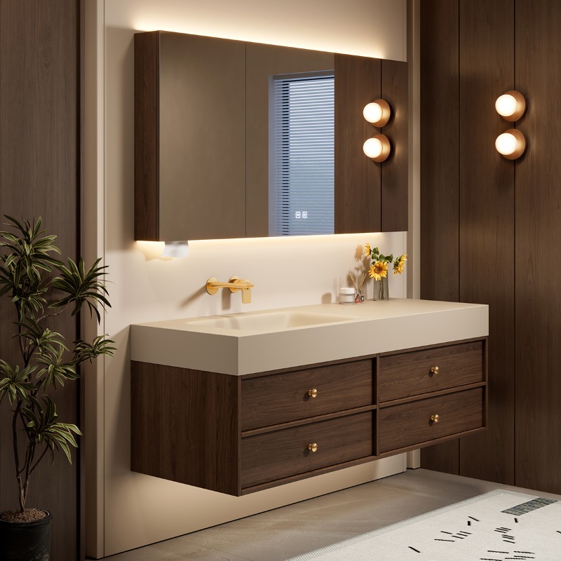 Modern Luxury Bathroom Cabinet - Home Bathroom Partition Wall recensie en prijs