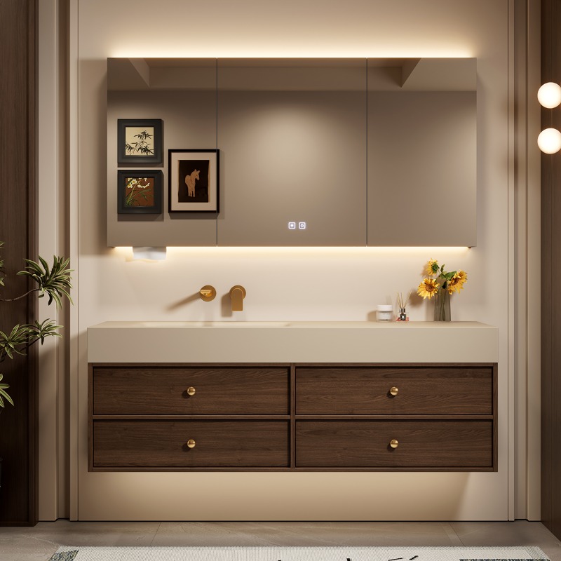 Modern Luxury Bathroom Cabinet - Home Bathroom Partition Wall recensie en prijs