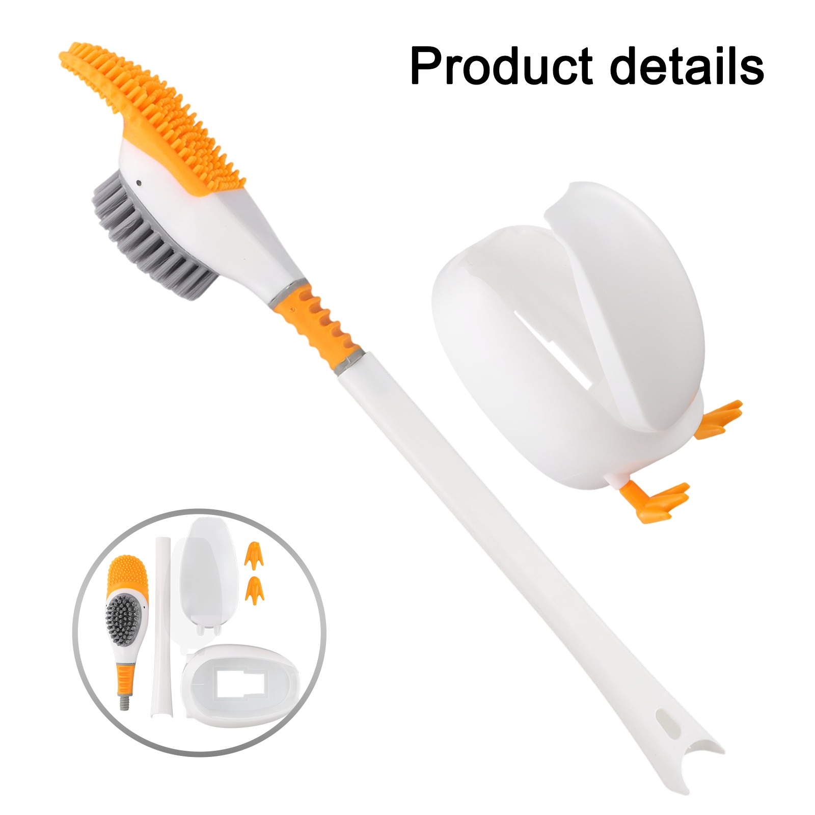 1PC Silicone Toilet Brush With - Home Bathroom Cleaning recensie en prijs