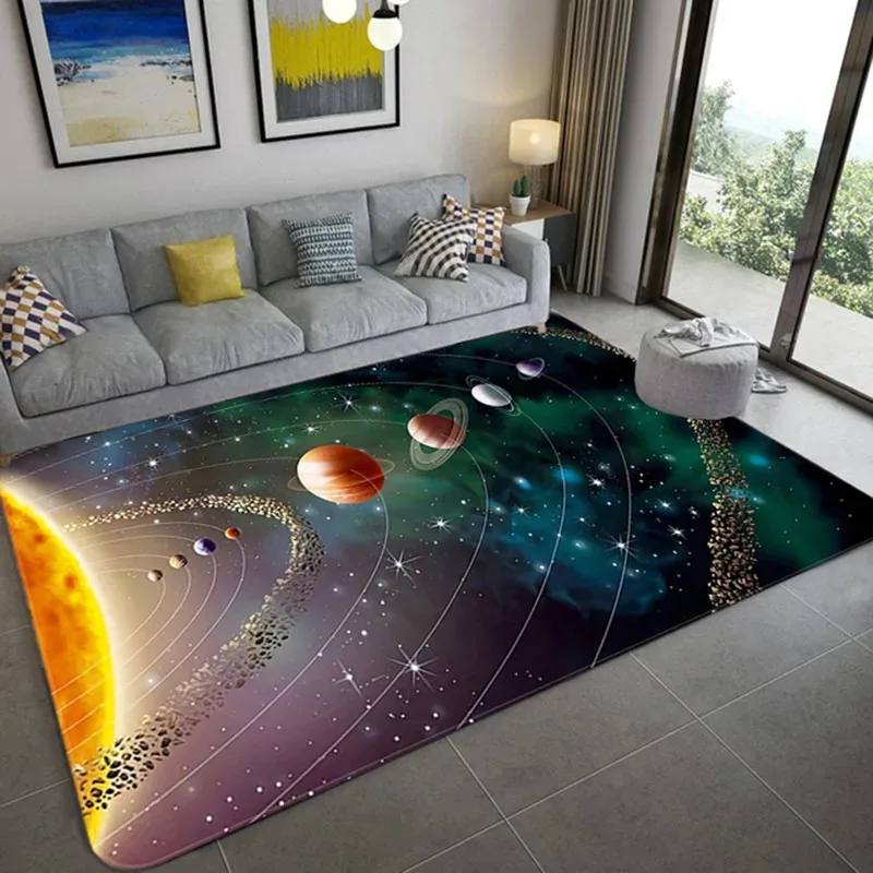 Sci-Fi Space Theme Rug for Ast - Home Bathroom Cleaning Machine recensie en prijs