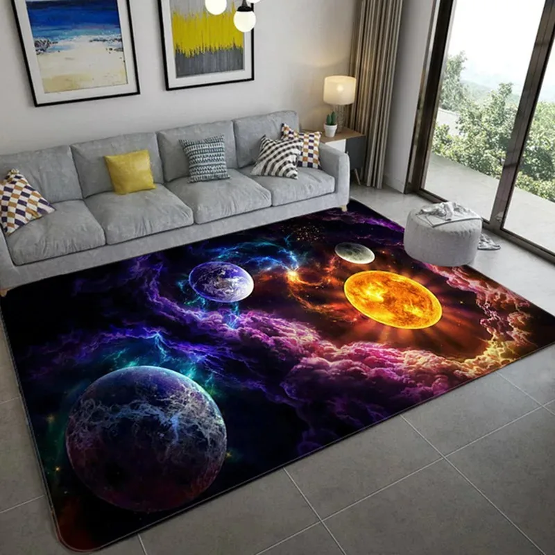 Sci-Fi Space Theme Rug for Ast - Home Bathroom Cleaning Machine recensie en prijs