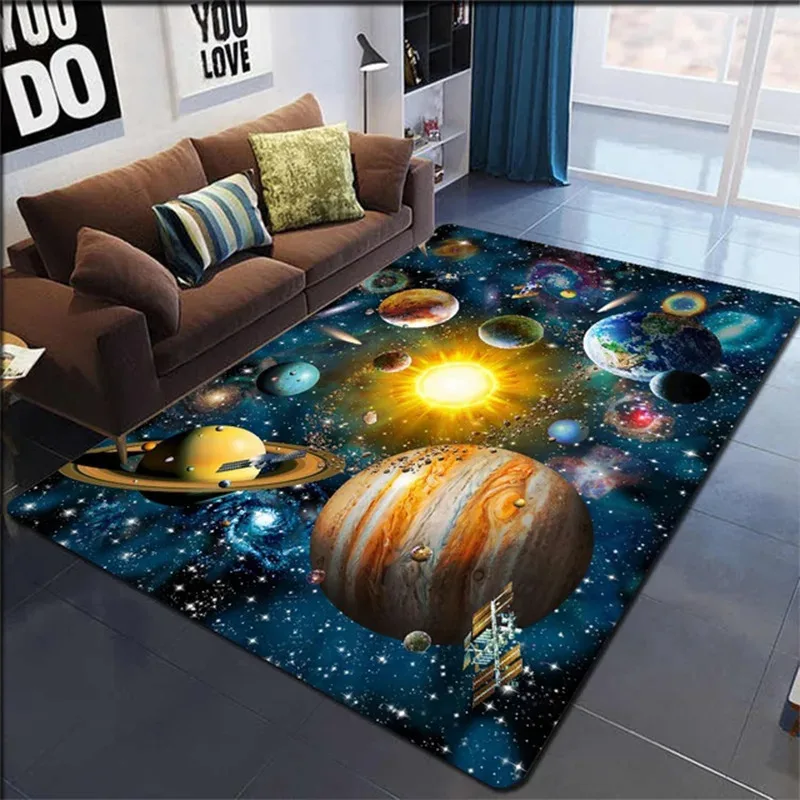 Sci-Fi Space Theme Rug for Ast - Home Bathroom Cleaning Machine recensie en prijs