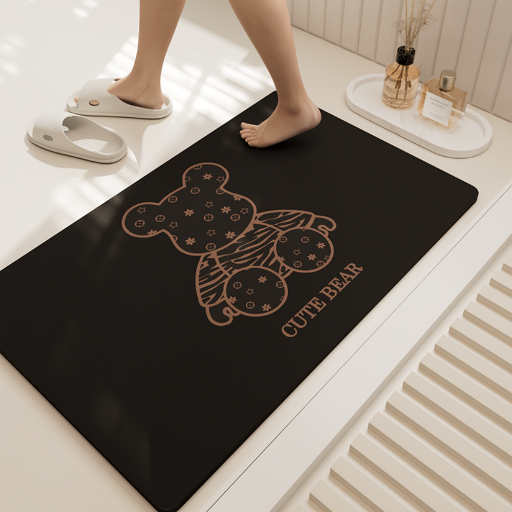 VIKAMA Cute Bear Print Non Sli - Home Bathroom Cleaning Machine recensie en prijs