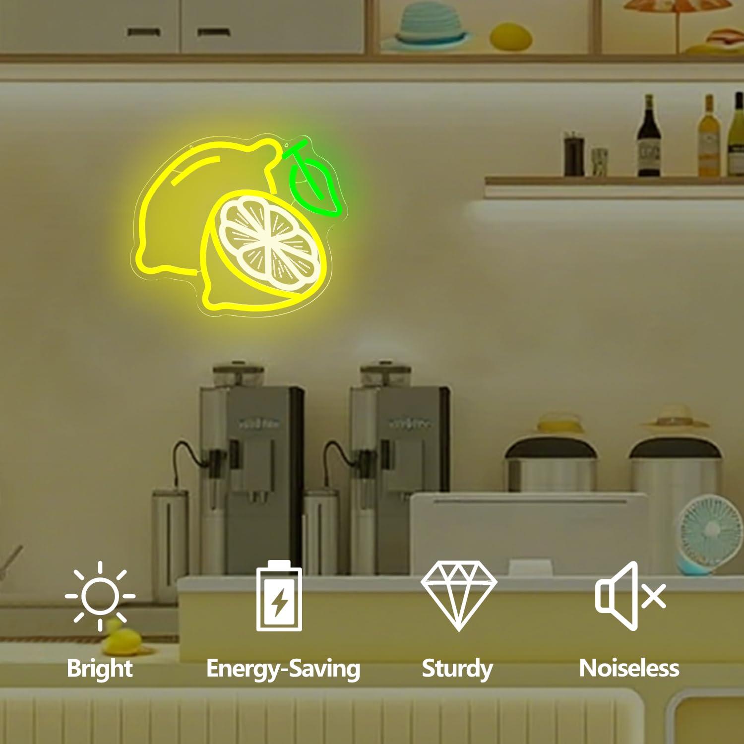Lemon Neon Sign Dimmable LED L - Home Bathroom recensie en prijs