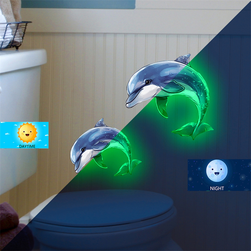 Glow-in-the-dark Dolphin Toile - Jet Home Bathroom recensie en prijs