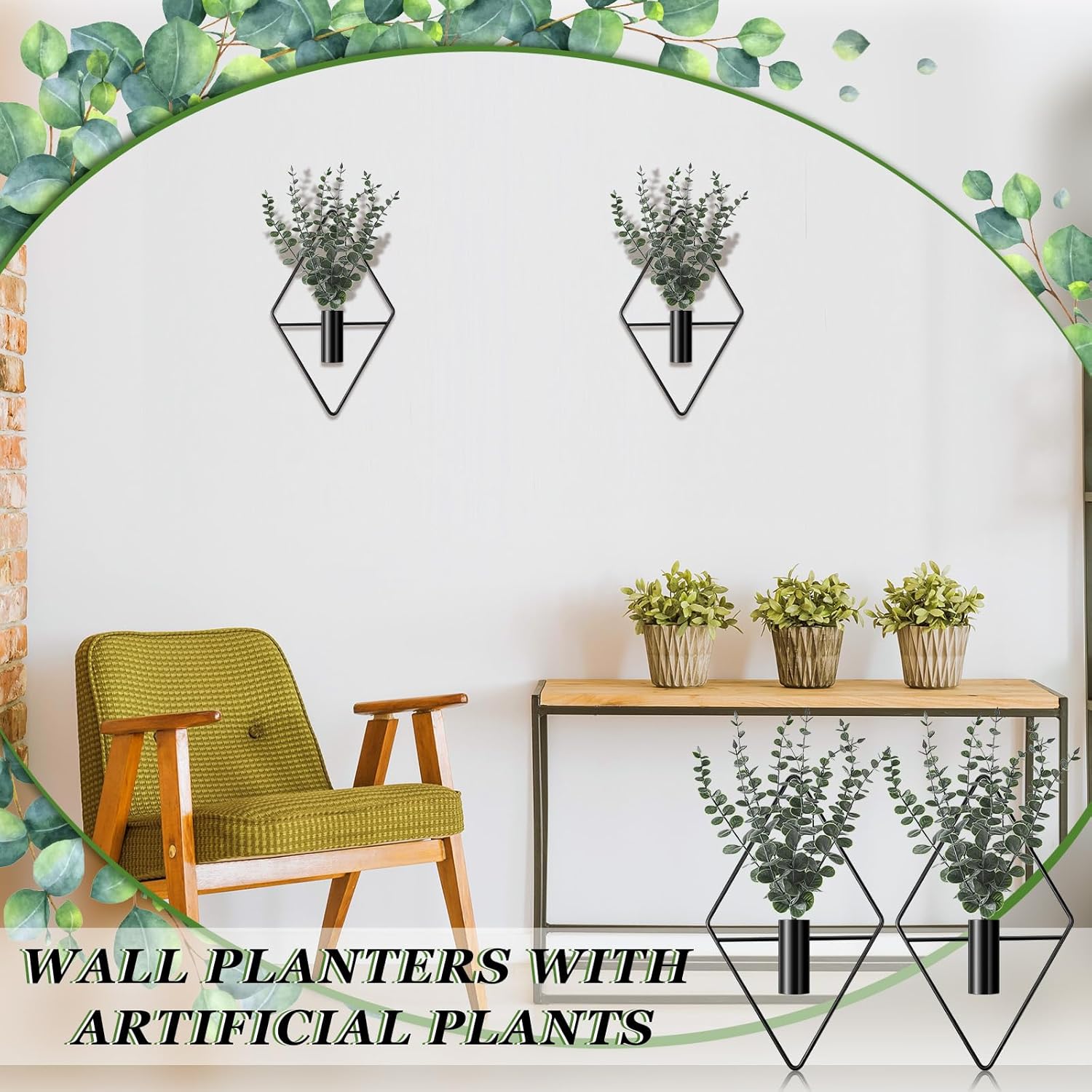 4 Pcs Geometric Hanging Plante - Home Bathroom Products recensie en prijs