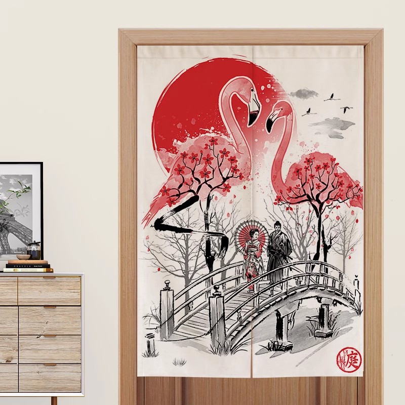 Japanese Style Door Curtain, F - Home Bathroom Fittings recensie en prijs