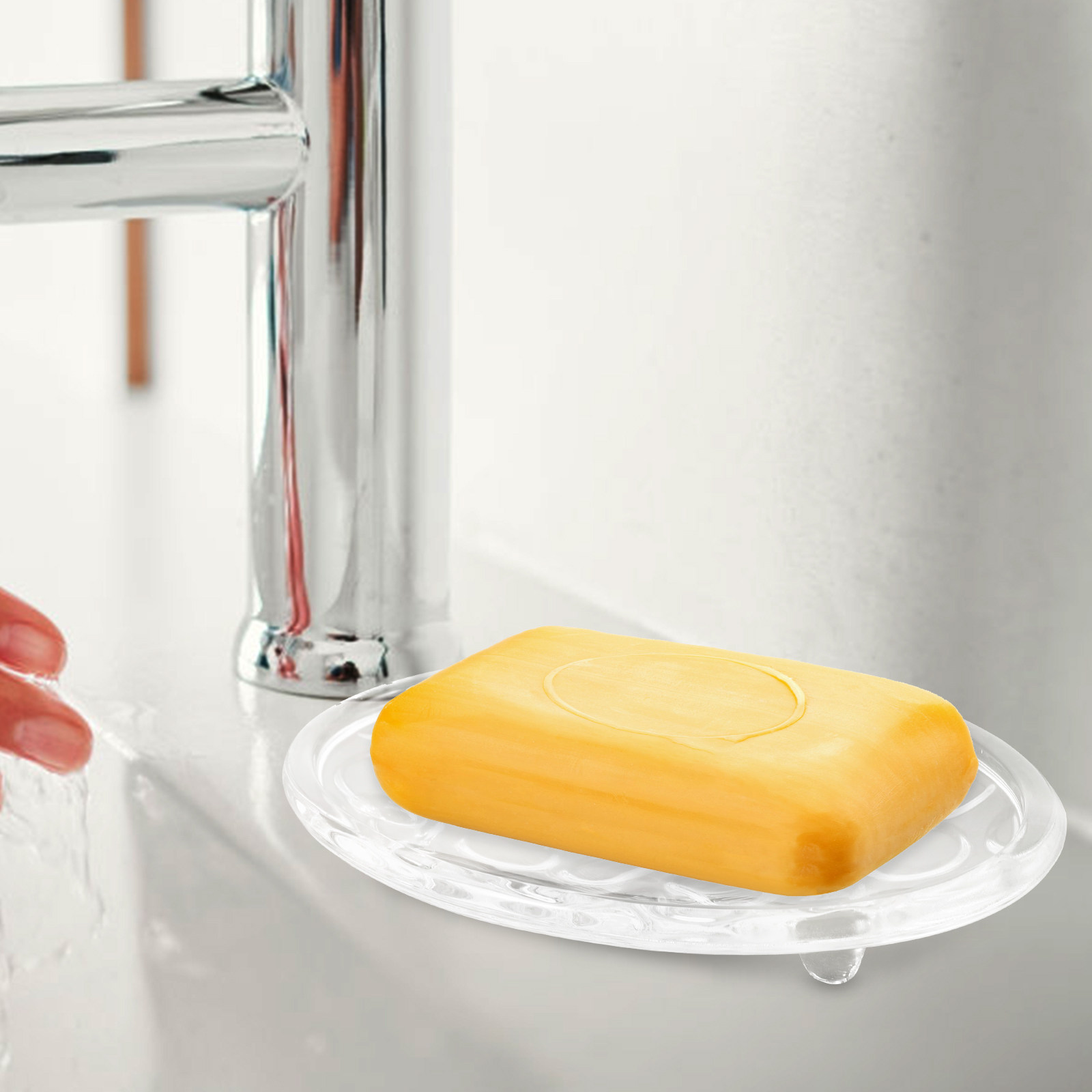 Transparent Glass Soap Box Com - Home Bathroom Design Simple recensie en prijs