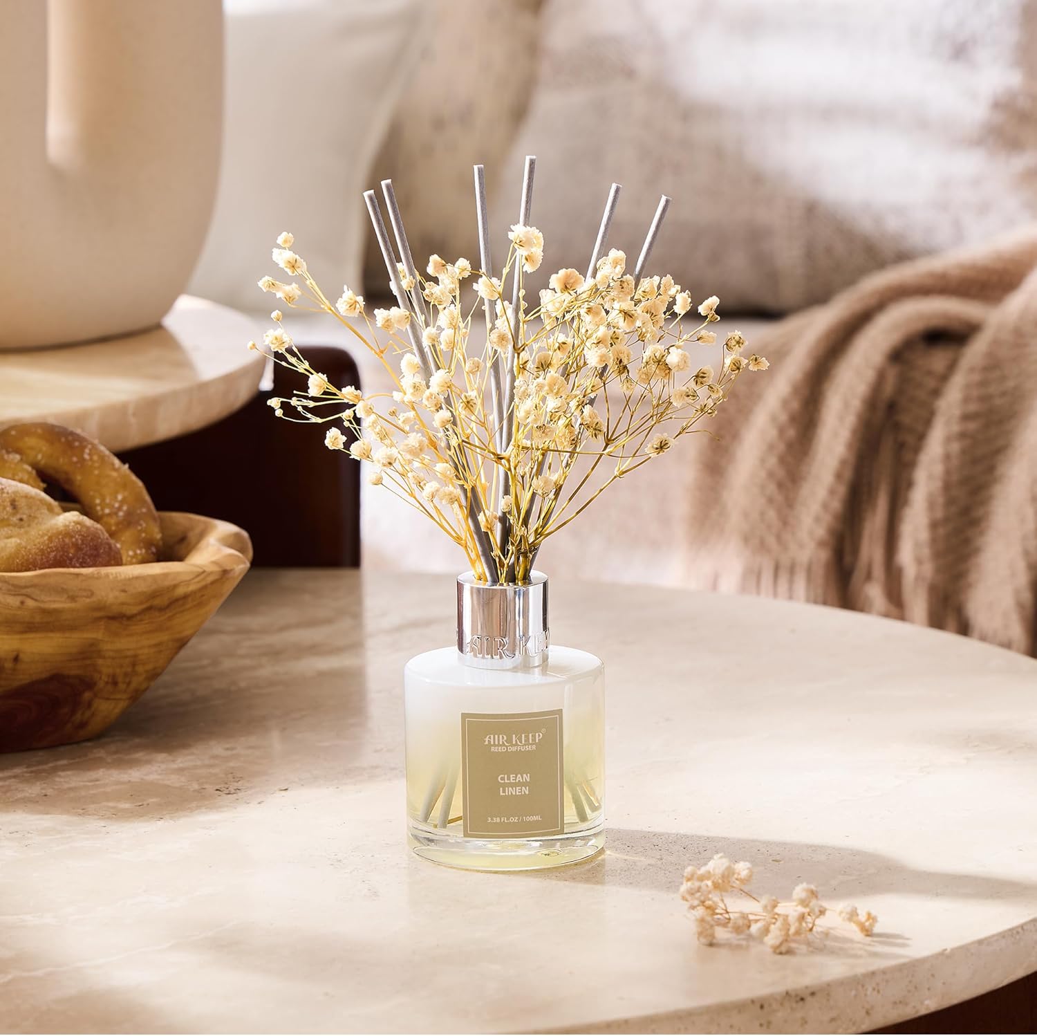Reed Diffuser Set, 3.38 fl oz  - Home Bathroom Products recensie en prijs