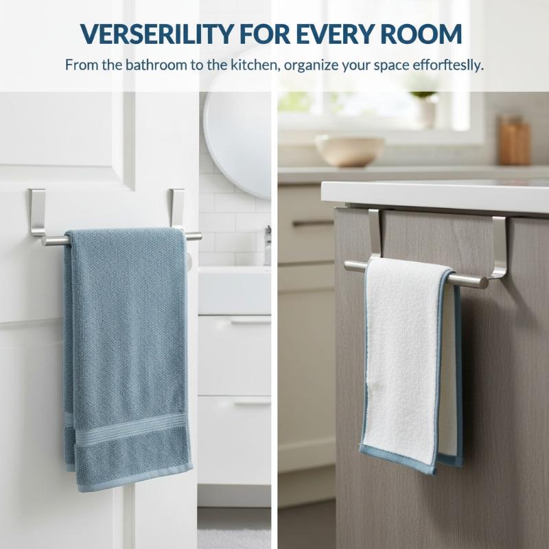 Towel Robe Rack Stainless Stee - Jet Home Bathroom recensie en prijs