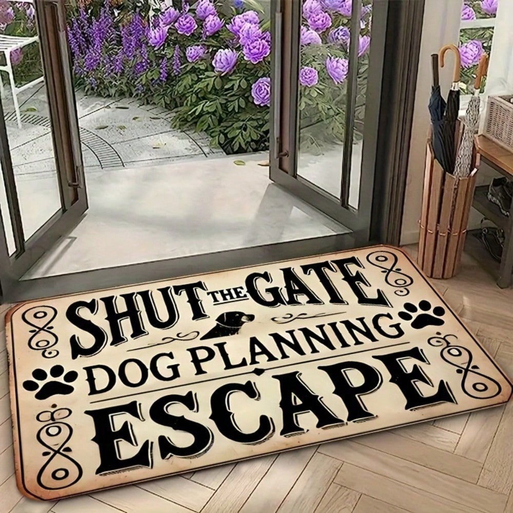 1pc  'SHUT THE GATE DOG PLANNI - Home Bathroom Plan recensie en prijs