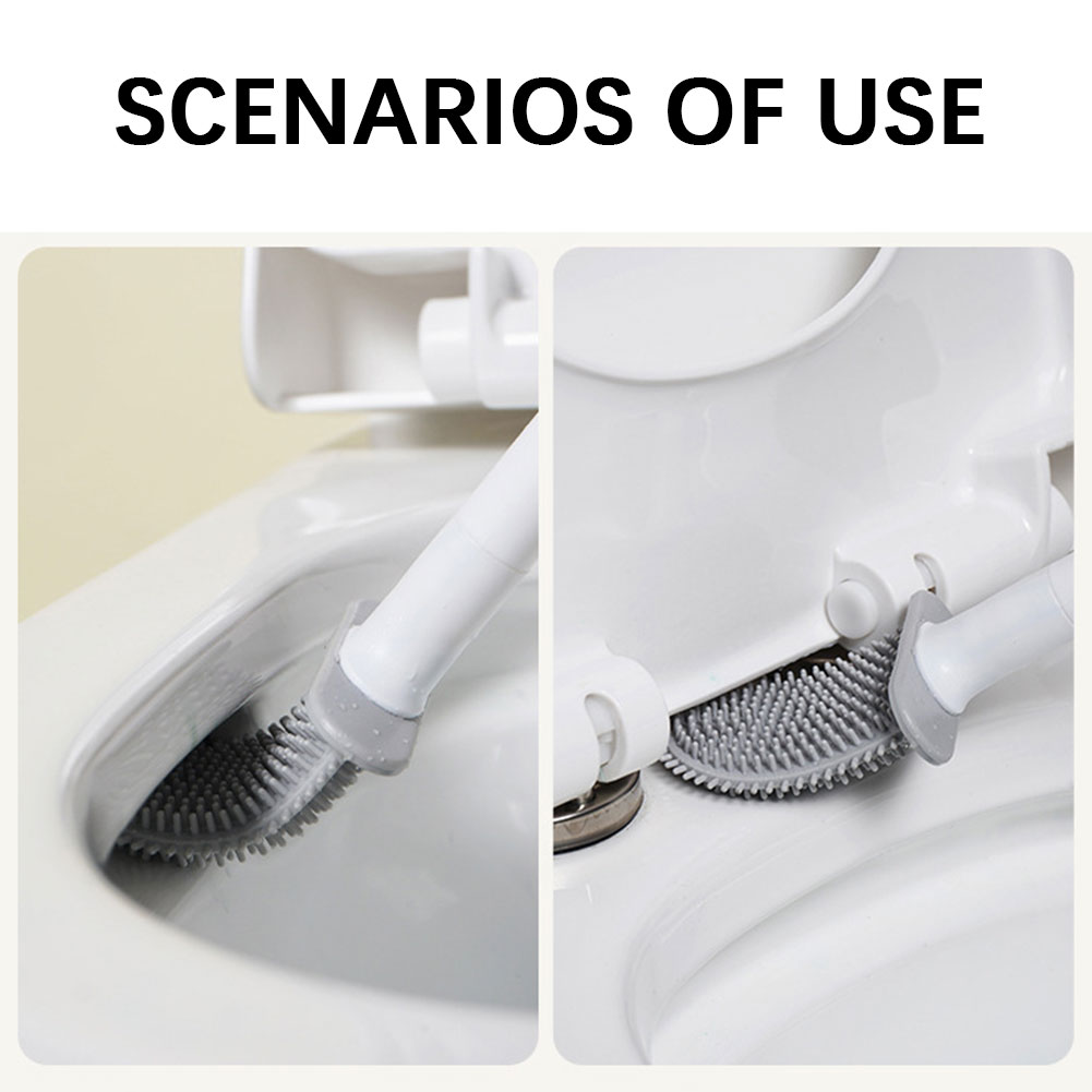 Silicone Toilet Brush With Hol - Home Bathroom Cleaning recensie en prijs