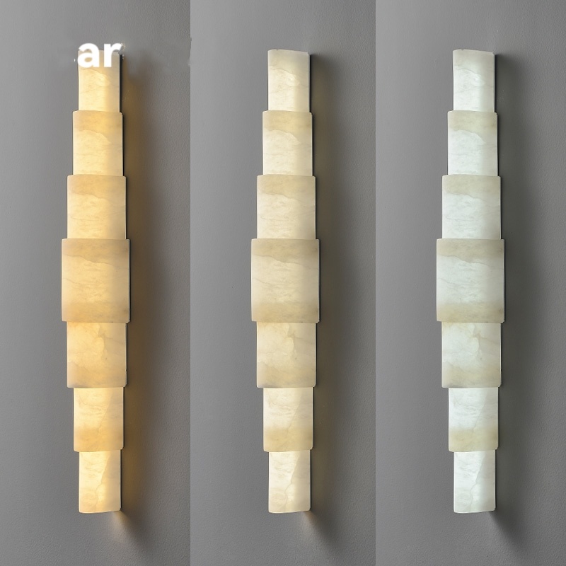 Natural Marble Wall Lamp Frenc - Home Bathroom Design Simple recensie en prijs
