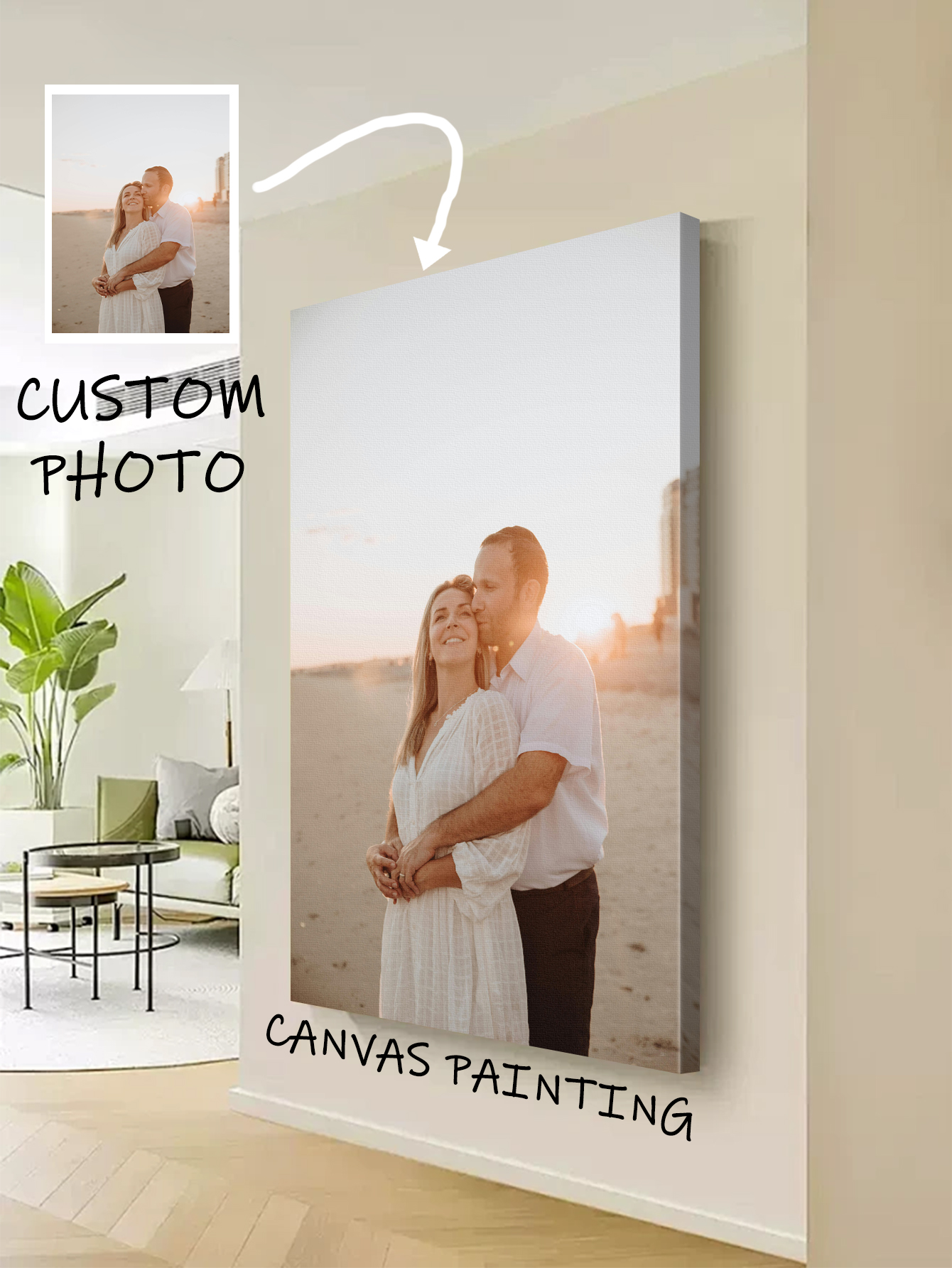 1pc Custom big size Canvas Pos - Home Bathroom Decor recensie en prijs