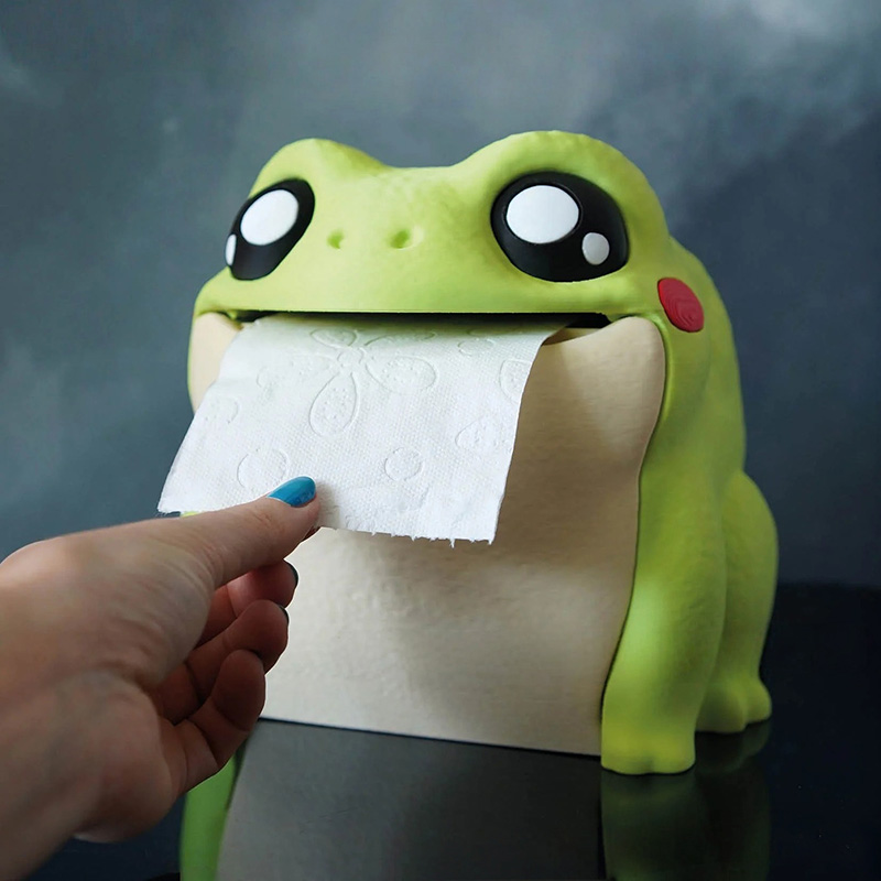 Funny Frog Tissue Box Portable - Home Bathroom Towel Dispenser recensie en prijs