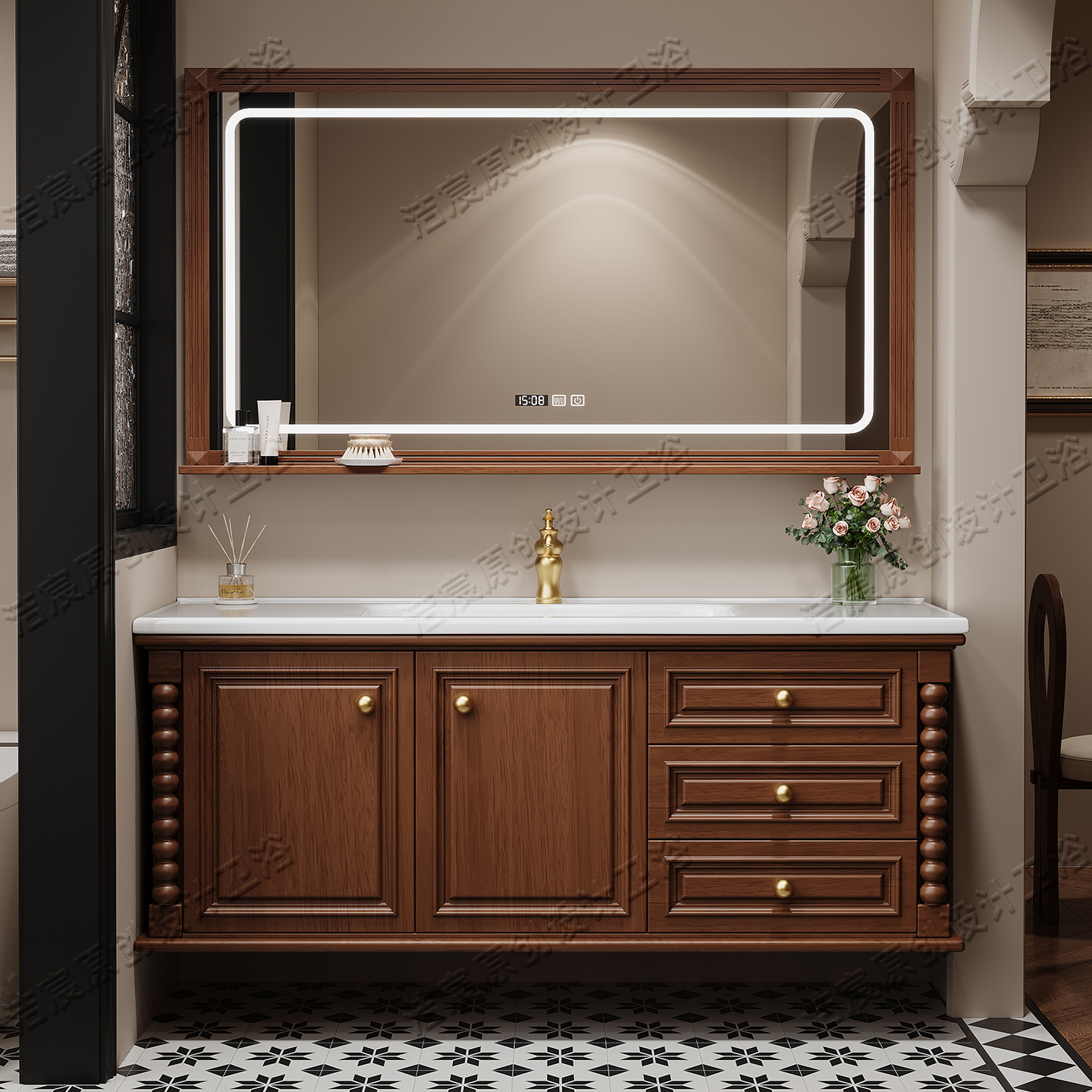 Storage Drawers Cupboard Toile - Home Bathroom Partition Wall recensie en prijs