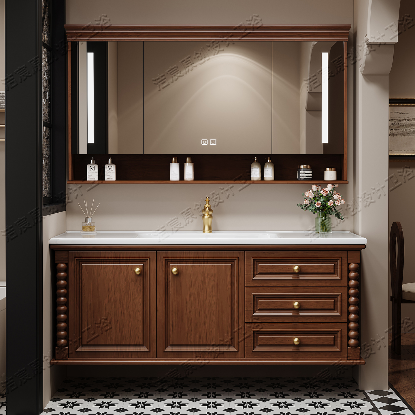 Storage Drawers Cupboard Toile - Home Bathroom Partition Wall recensie en prijs