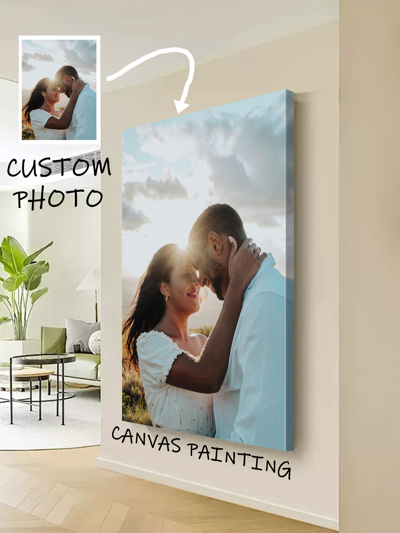 1Pc Personalized big size canv - Home Bathroom Decor recensie en prijs