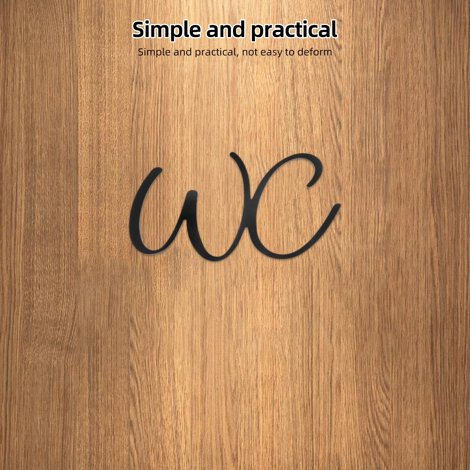 Bathroom Sign Toilet Door Iron - Home Bathroom Door Signs recensie en prijs