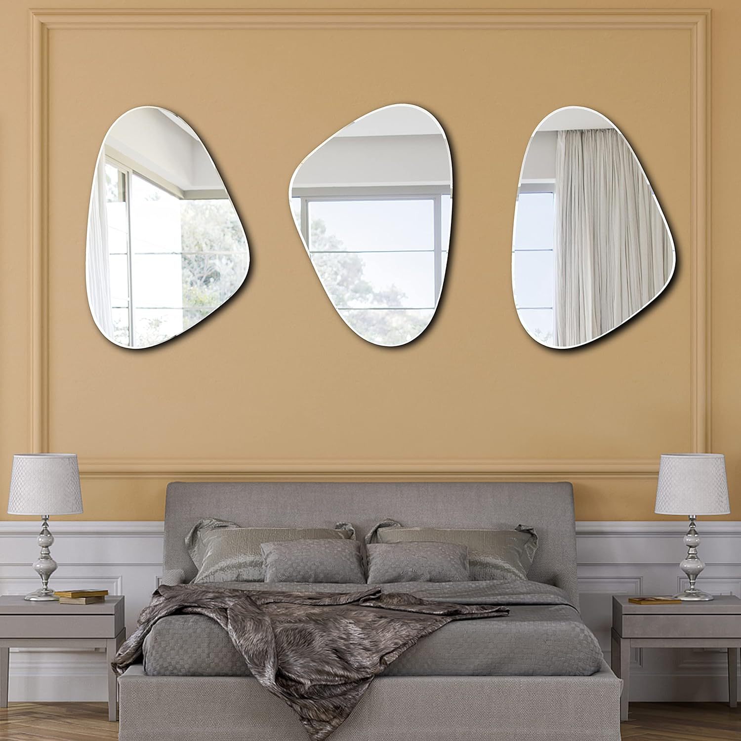 Irregular Bathroom Wall Mirror - Home Goods Bathroom Mirrors recensie en prijs