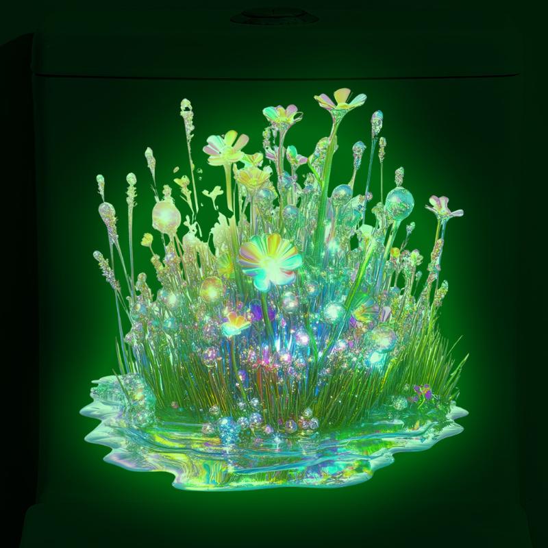 Glow-in-the-Dark Flower Plant  - Jet Home Bathroom recensie en prijs