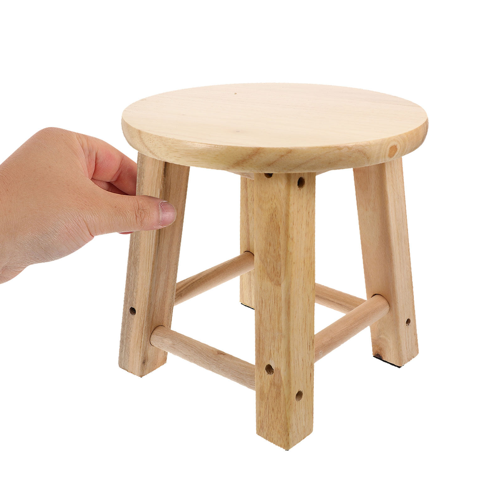 1Pcs Premium Hardwood Low Stoo - Home Bathroom Design Simple recensie en prijs