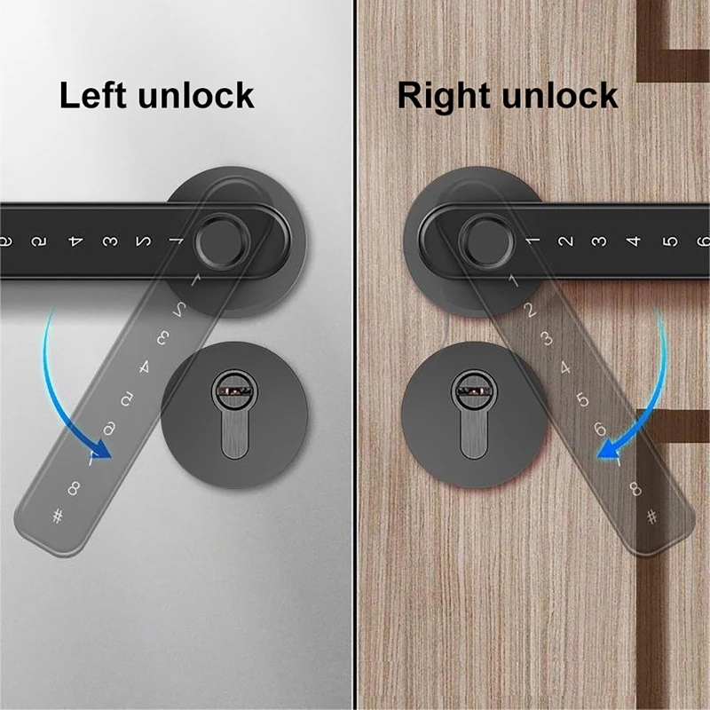 Smart Door Lock APP/Password/F - Home Bathroom Lock recensie en prijs