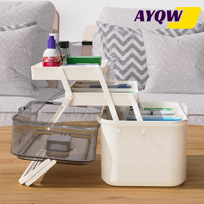 Large Capacity Clear Lid Medic - Home Goods Bathroom Storage recensie en prijs
