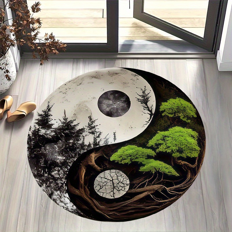 1pc Taiji-Style Night Scene Ro - Home Bathroom Scene recensie en prijs