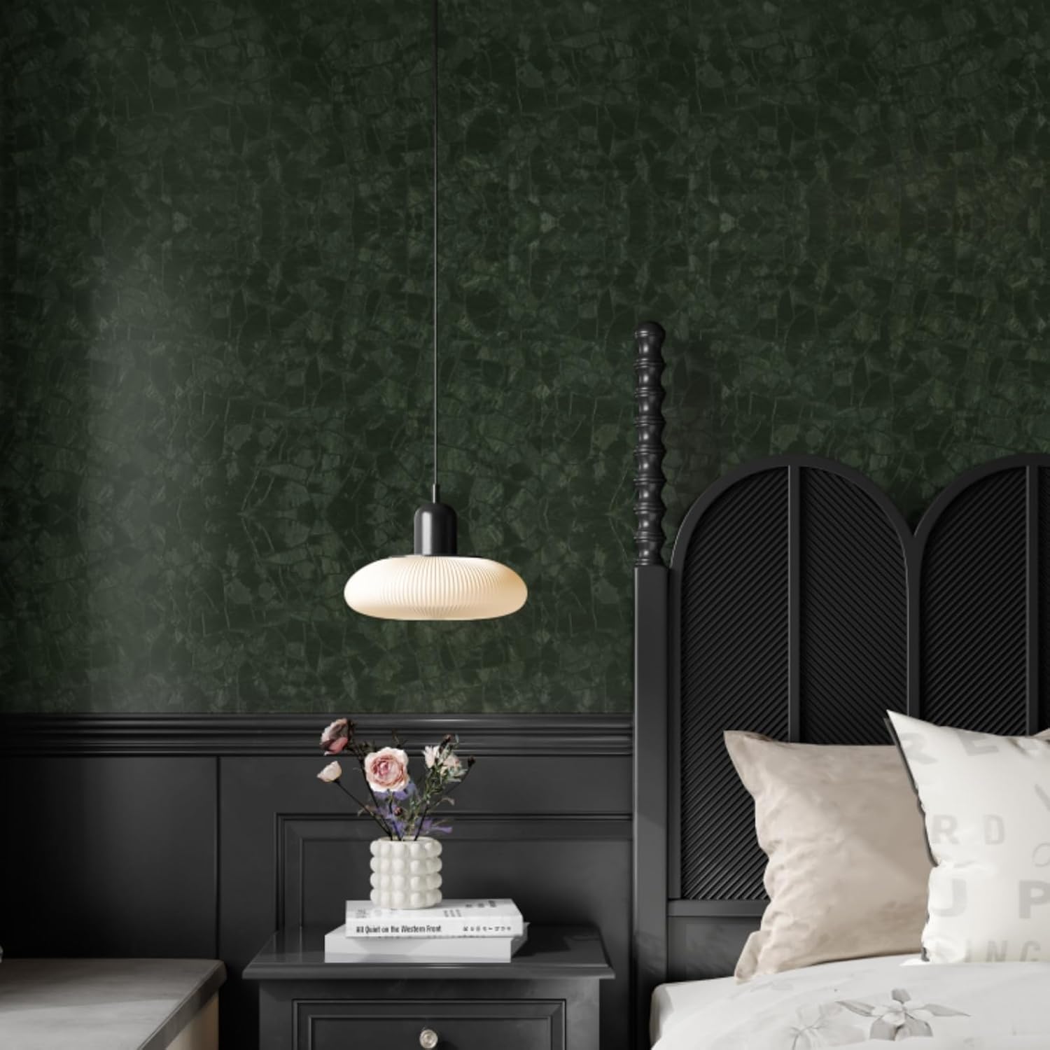Dark Green Peel and Stick Wall - Home Bathroom Products recensie en prijs