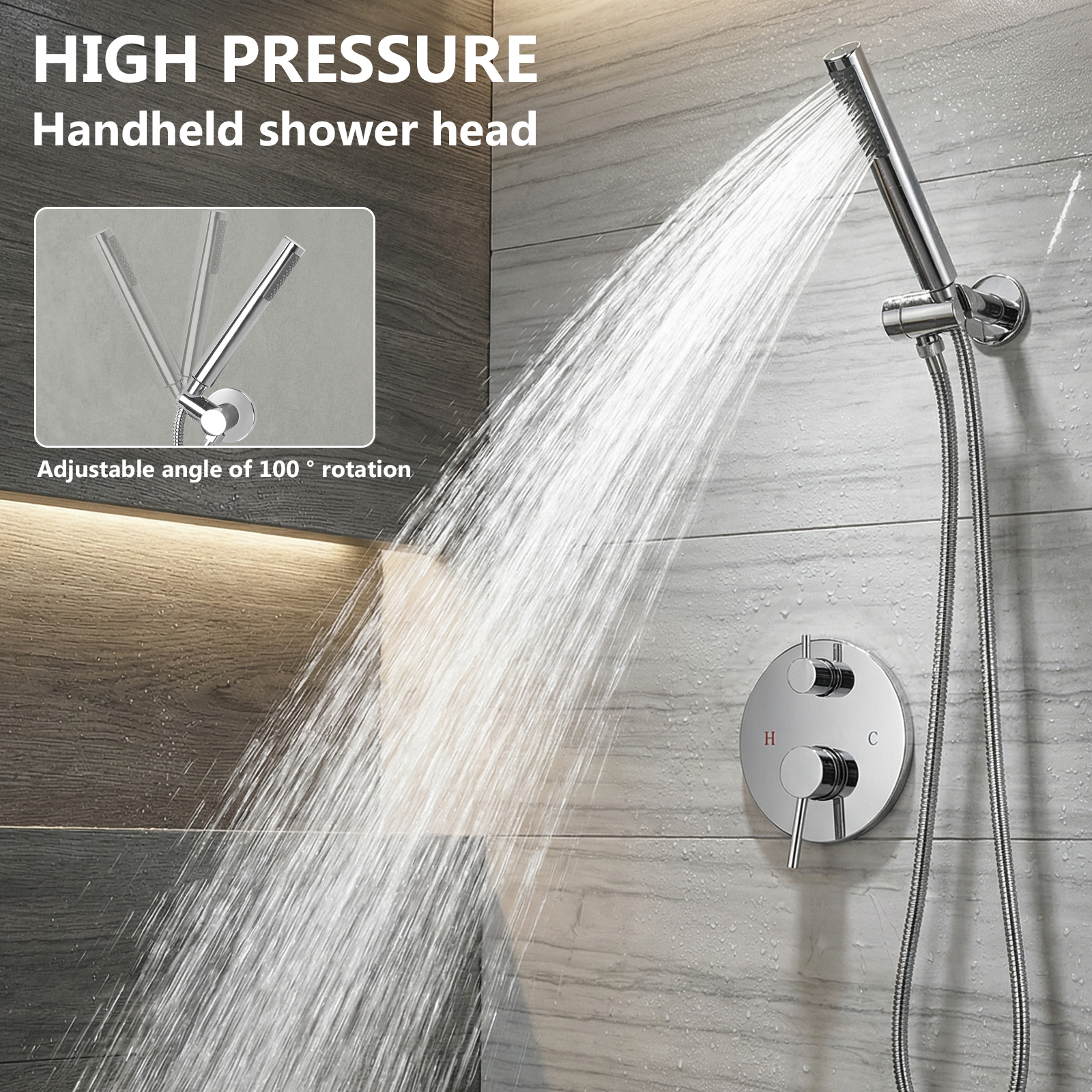 Ceiling Rainfall Shower Head S - Home Bathroom recensie en prijs