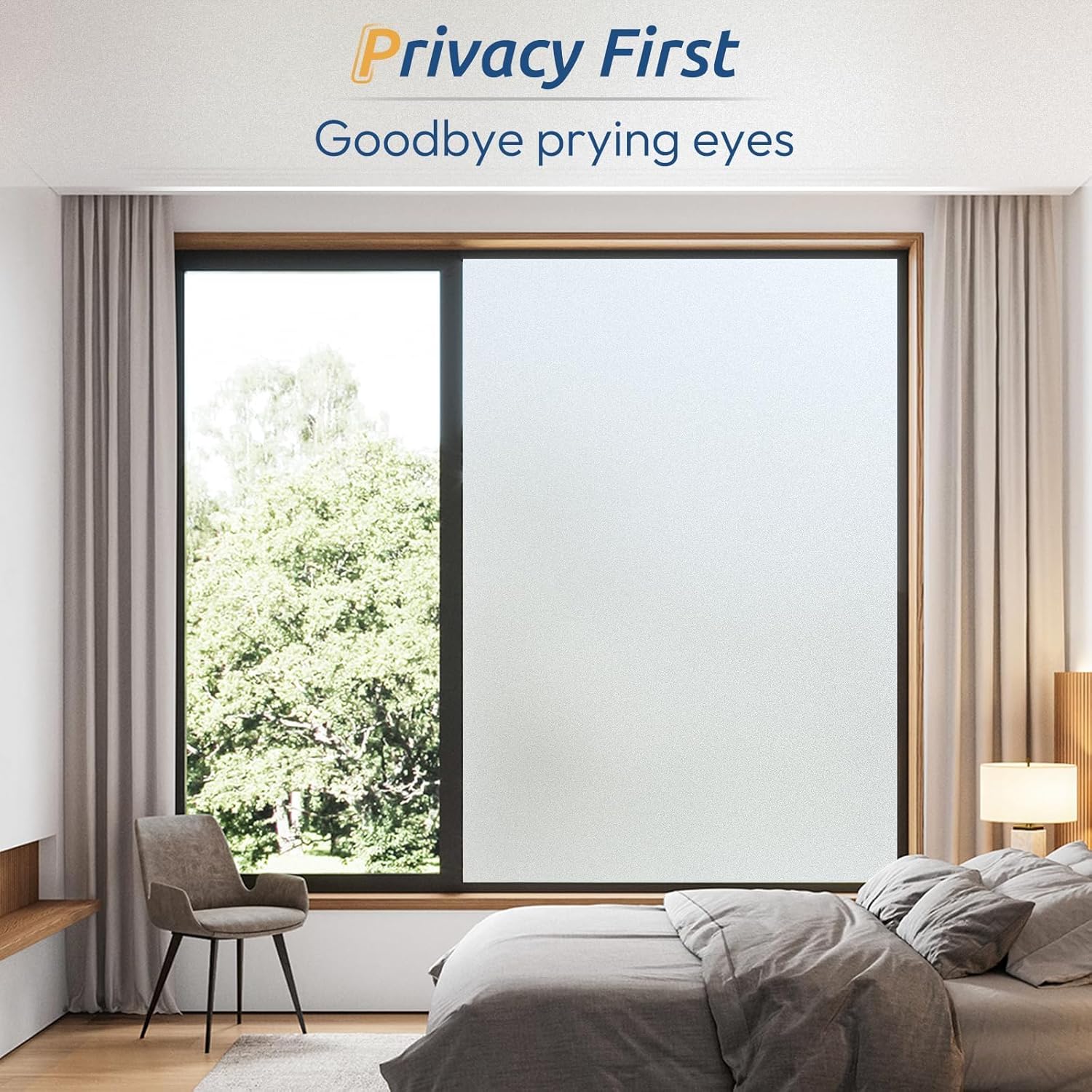 Frosted Window Privacy Film, S - Home Bathroom recensie en prijs