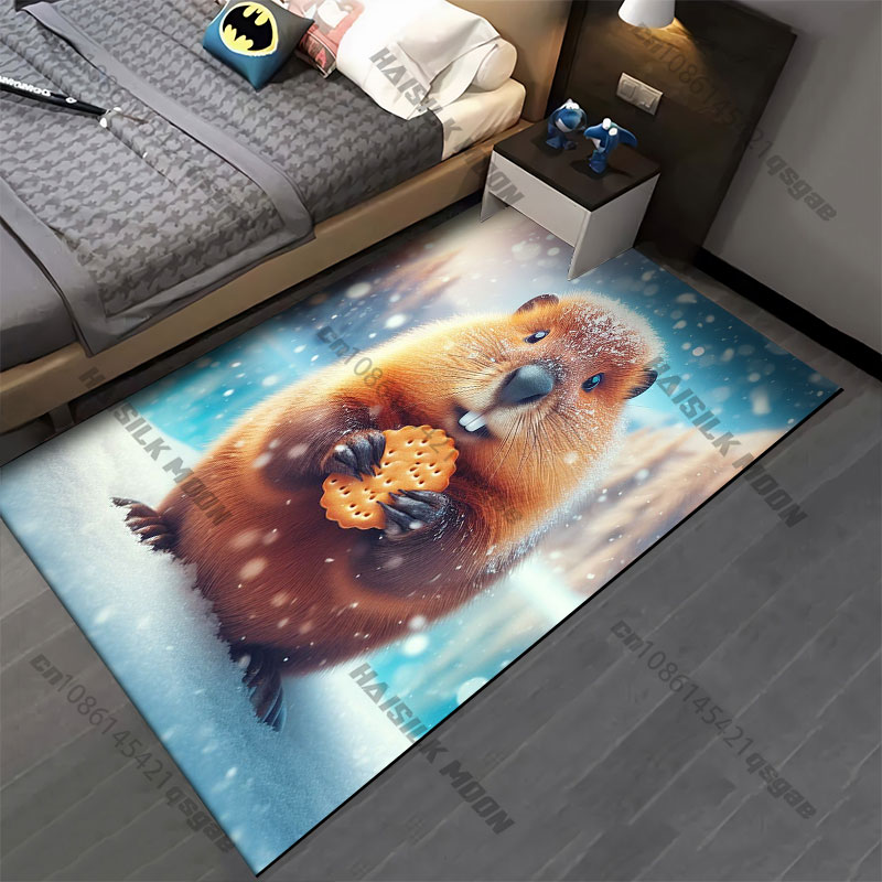 Winter scene animal snow backg - Home Bathroom Scene recensie en prijs