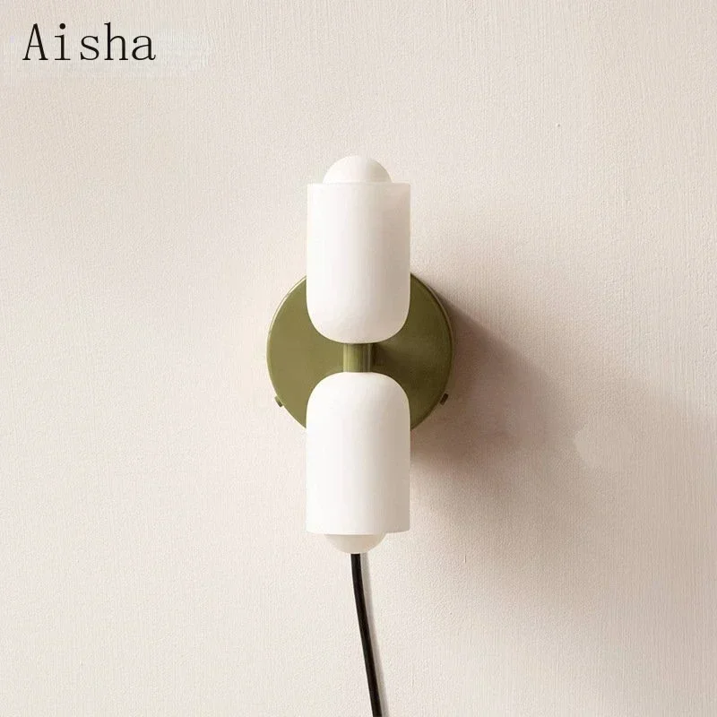 Glass Wall Light Simple Double - Home Bathroom Design Simple recensie en prijs