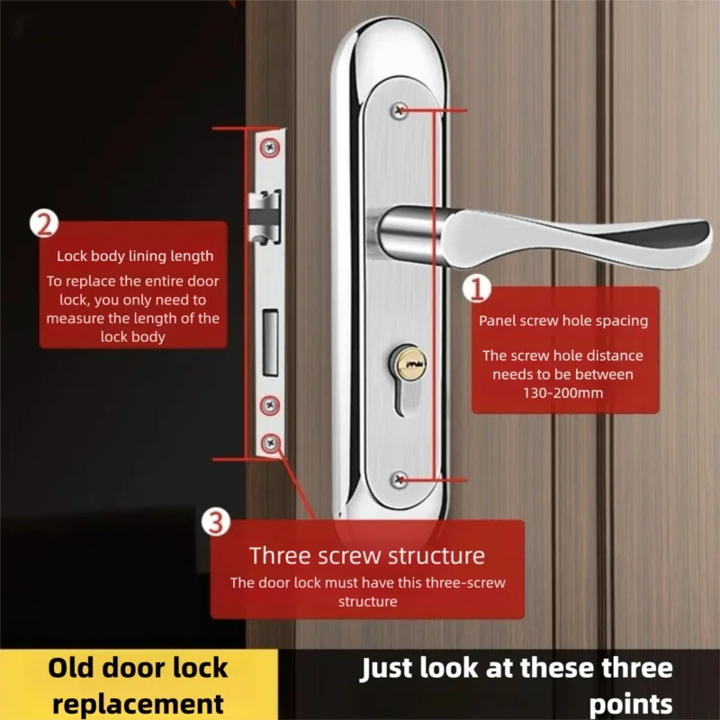 Press Type Silent Stainless St - Home Bathroom Lock recensie en prijs