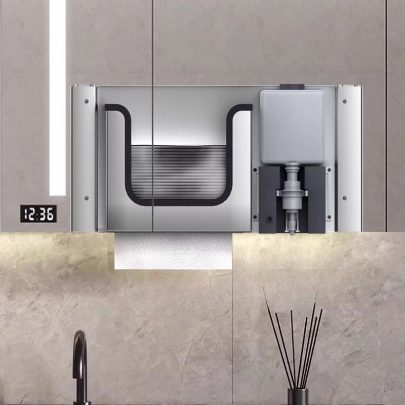 Stainless Steel Hidden Paper T - Home Bathroom Towel Dispenser recensie en prijs