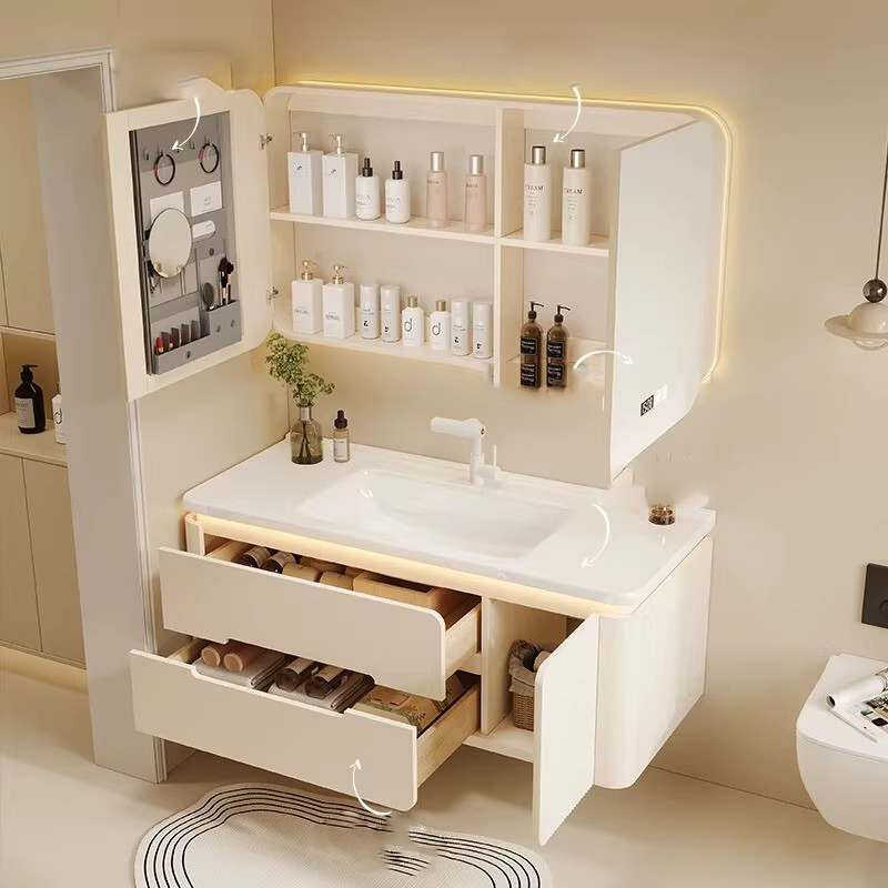 Modern Drawers Bathroom Cabine - Home Bathroom Partition Wall recensie en prijs