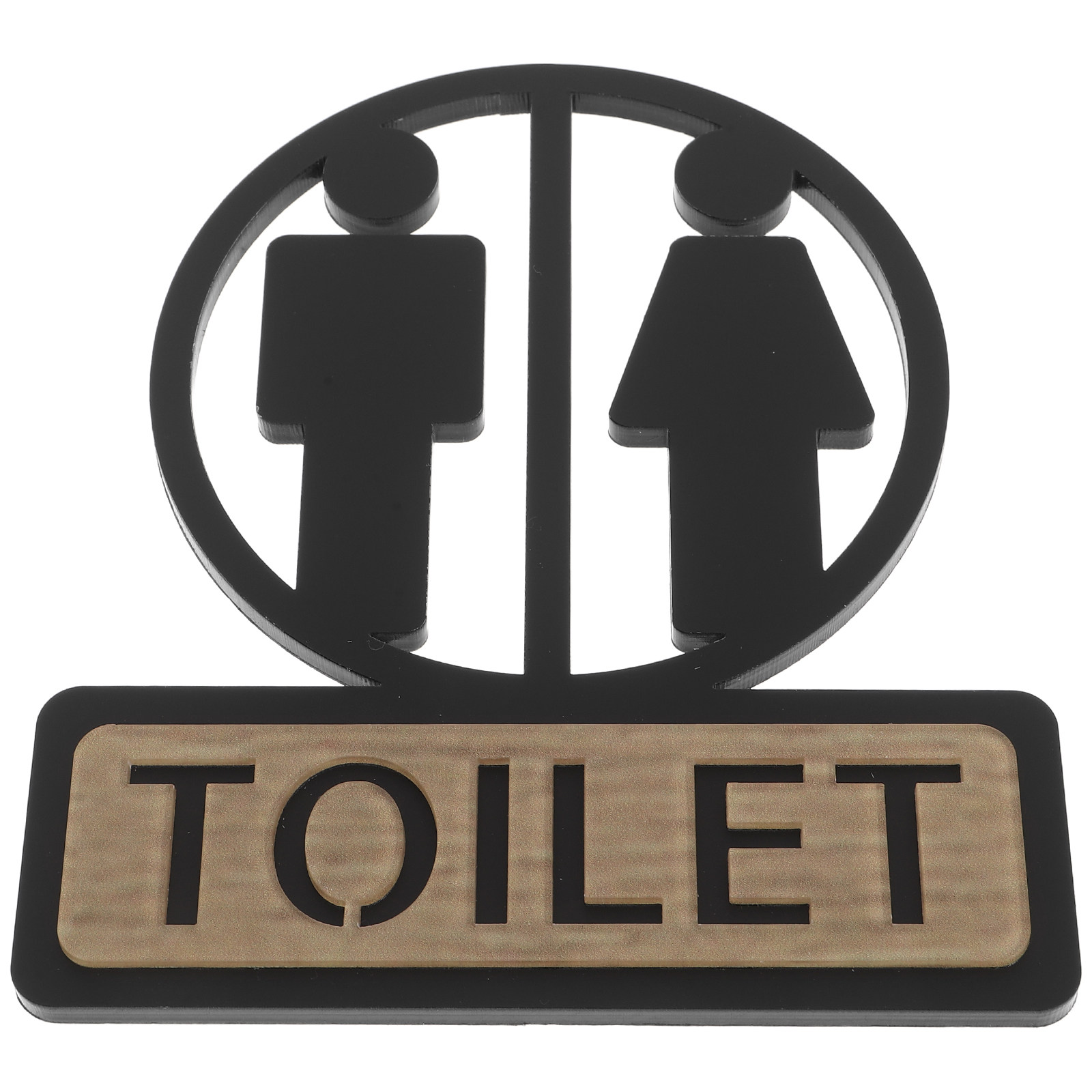 Modern Acrylic Bathroom Signs  - Home Bathroom Door Signs recensie en prijs