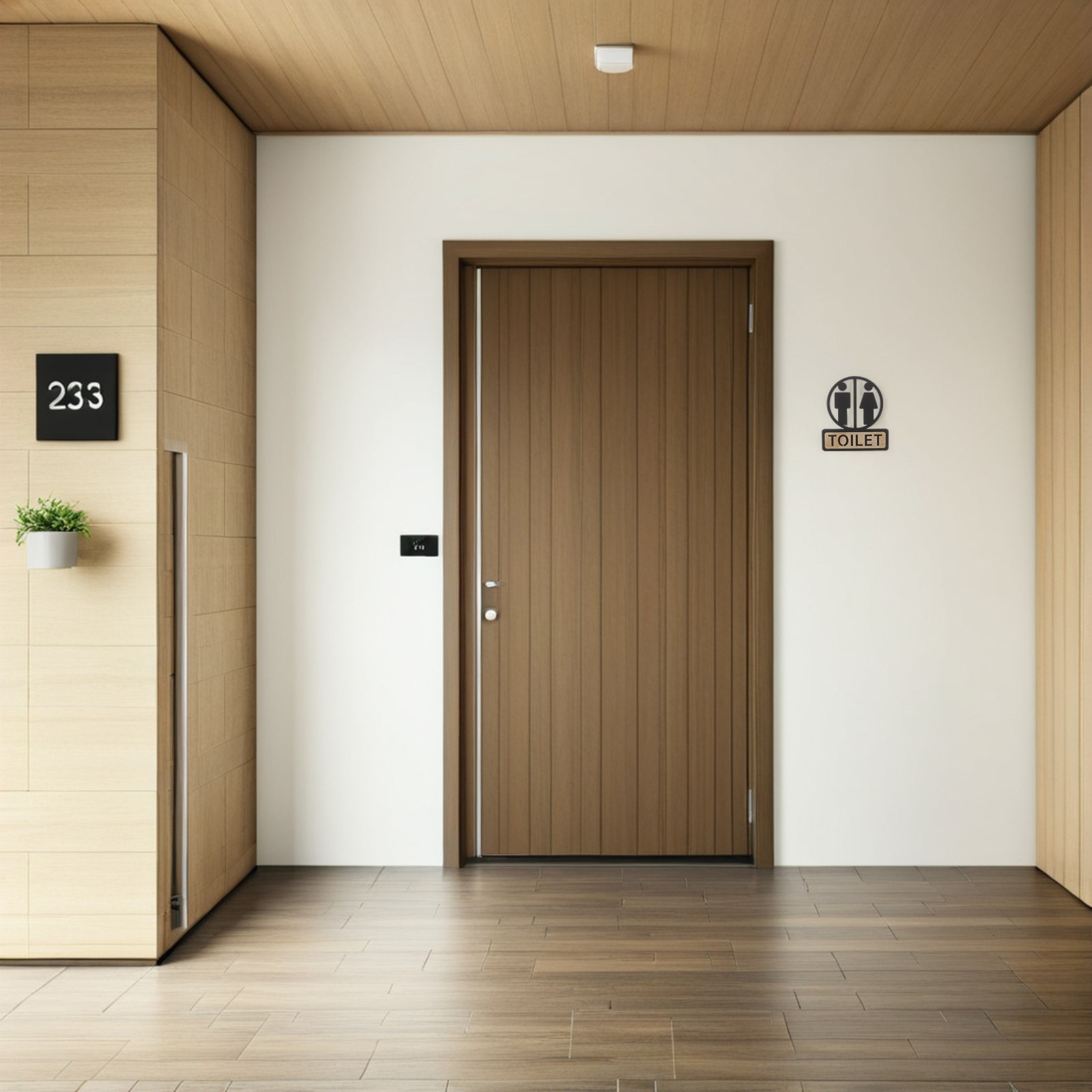 Modern Acrylic Bathroom Signs  - Home Bathroom Door Signs recensie en prijs